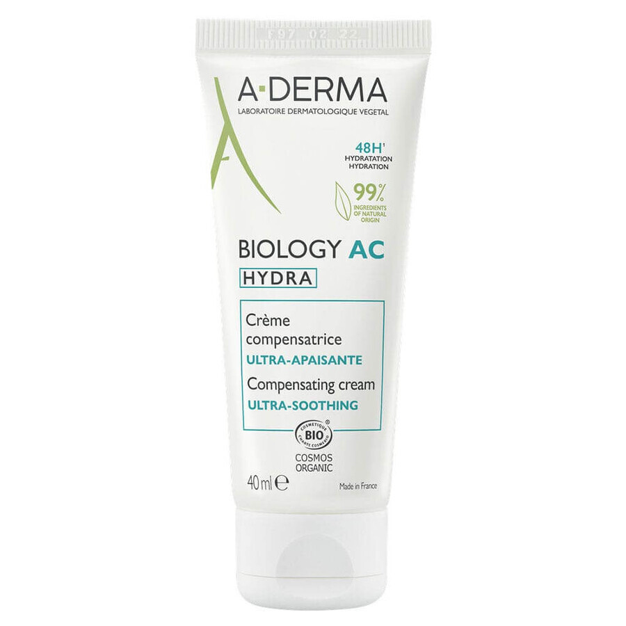 A-Derma Biology AC Compensating Hydra Moisturizing Cream 40ml