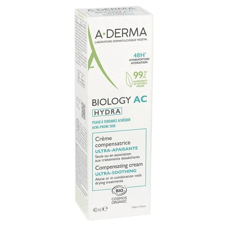A-Derma Biologie AC Ausgleichende Hydra Feuchtigkeitscreme 40ml