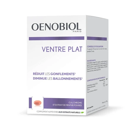 Oenobiol Flat Belly 60 Capsules