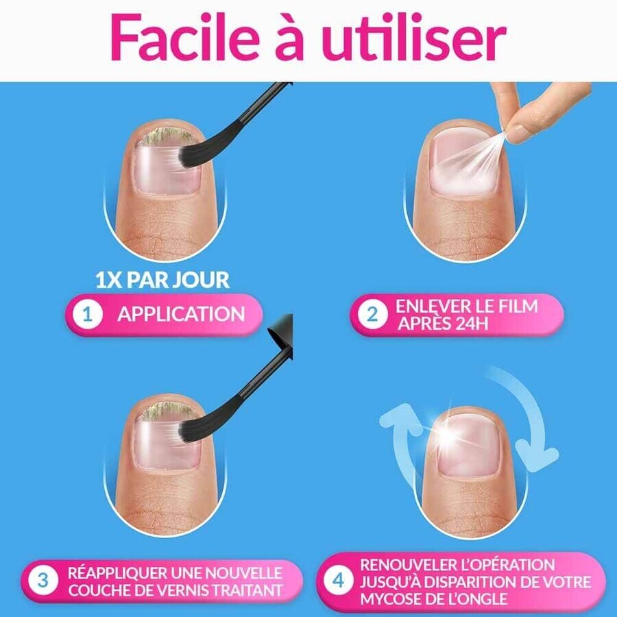 Excilor Traitement de la mycose de l'ongle Forte 30ml