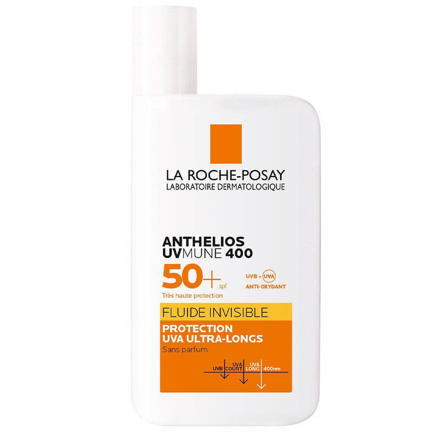 La Roche-Posay Anthelios Uvmune 400 Invisible Fluid Spf50+ Fragrance-Free 50ml