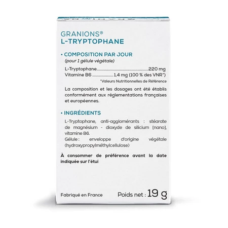 Granions L-Triptófano 60 Gelule