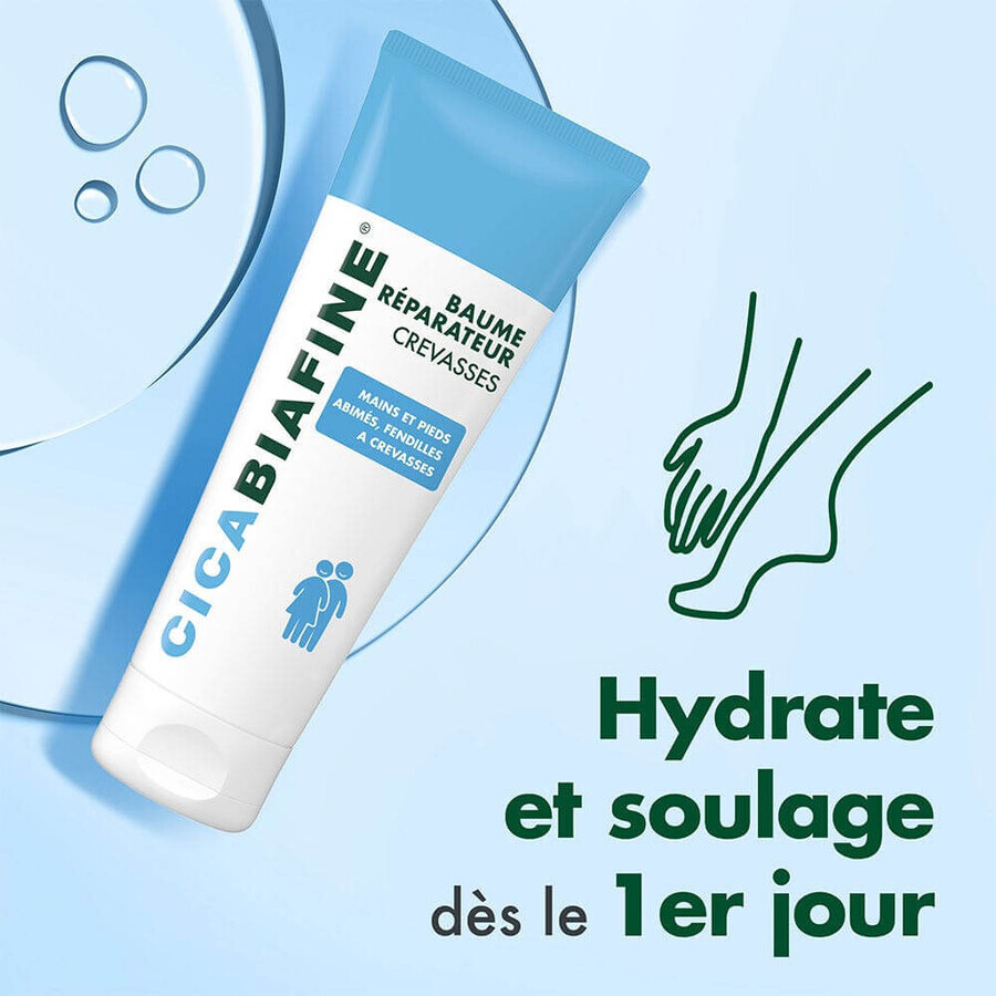 Cicabiafine Repairing Balm for Cracked Feet and Damaged Hands 50ml