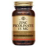Solgar Zinc Picolinate 15mg Défenses immunitaires 100 Comprimés