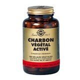 Solgar Vegetal Active Carbon 100 Gelule Digestion Detox 100 gélules végétales