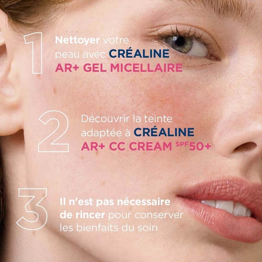 Bioderma Crealine AR+ CC Crème SPF50+ Teinte Claire 40ml