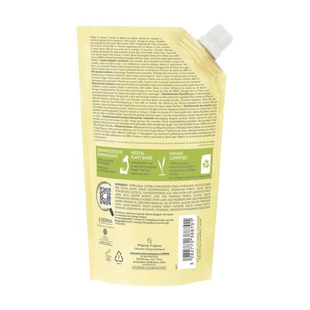 A-Derma Exomega Controle Emolliërende Reinigingsolie Eco Navulling 500ml