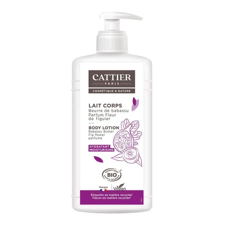Cattier feuchtigkeitsspendende Körpermilch Parfüm Fleur de Figuier 500ml