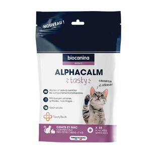 Biocanina Serenidad Alphacalm Gato Sabroso x30 Bocados de Comida