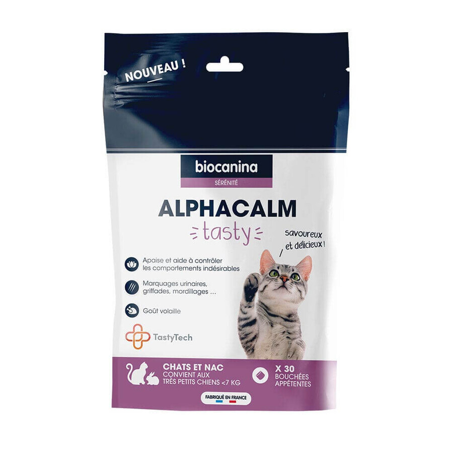 Biocanine Serenity Alphacalm Tasty Cat x30 Bucăți de mâncare