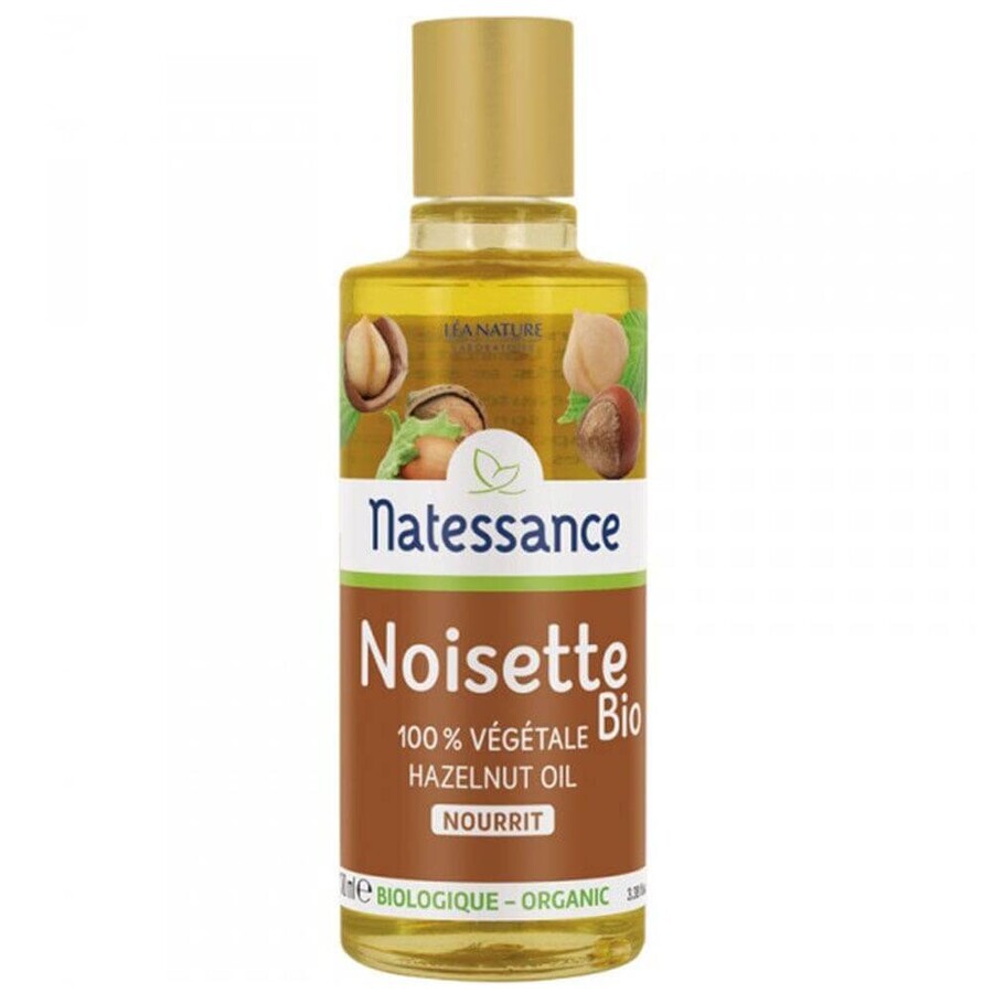 Natessance Huile De Noisette Bio Huile Pure 100ml