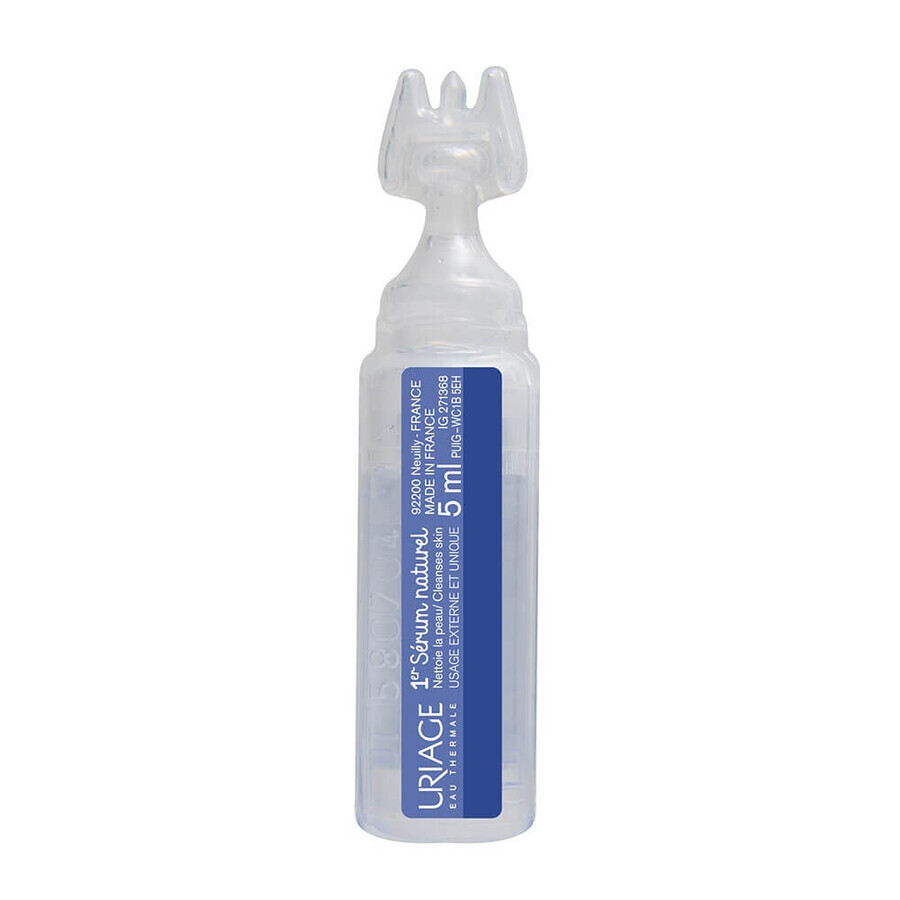 Uriage Bébé 1st Natural Physiological Serum Nose And Eyes X18 Bebe 75ml Uriage Bébé 1st Natural Physiological Serum Nose And Eyes X18 Bebe 75ml