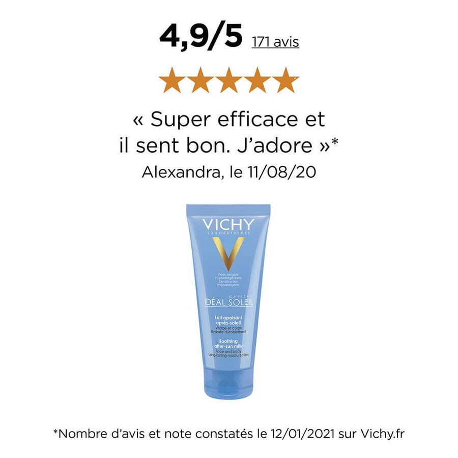 Vichy Ideal Soleil Lapte calmant după plajă 300ml
