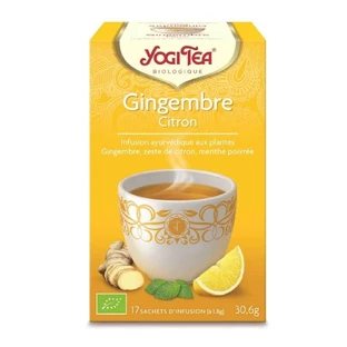 Yogi Tea Organic Ginger Lemon Infusion 17 Sachets