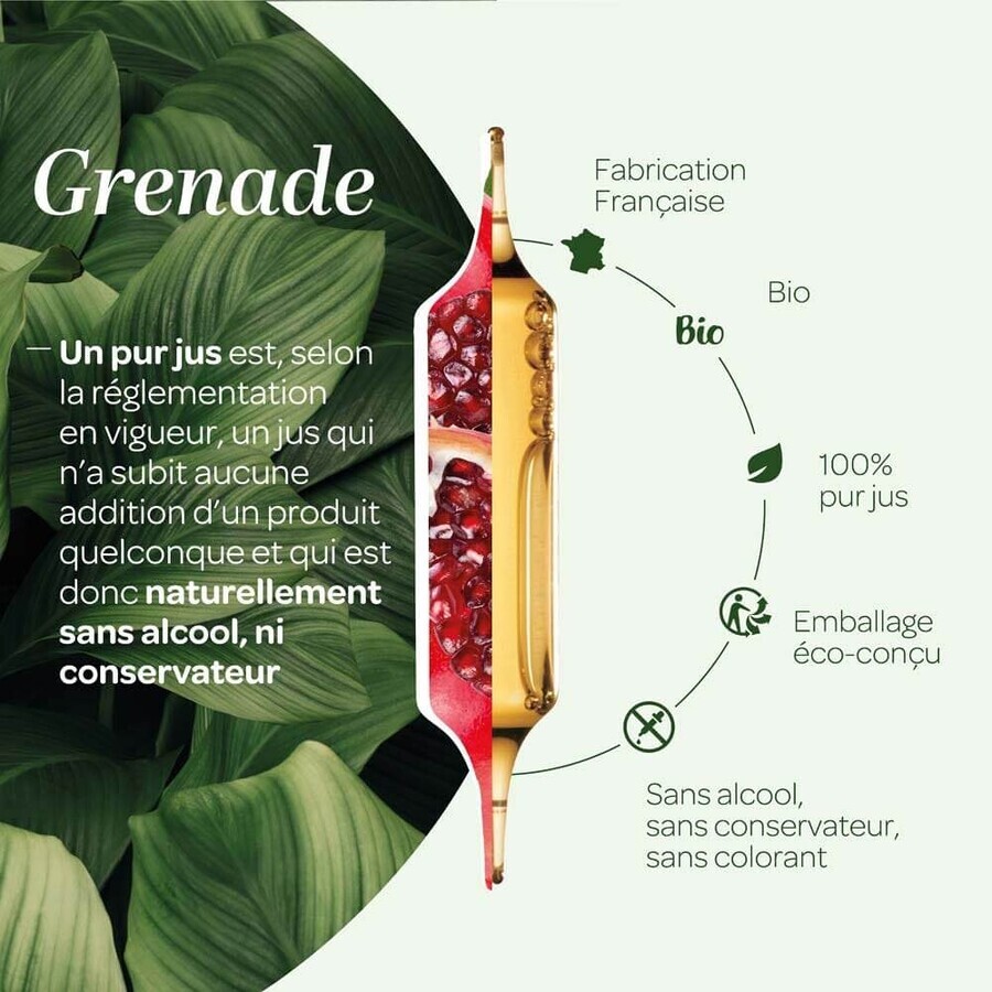 Superdiet Grenade Bio 20 Ampoules 200ml