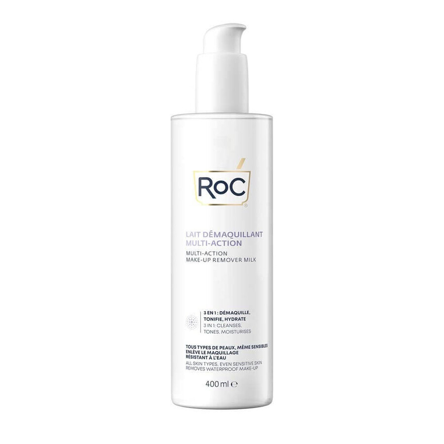 Winkel op Roc Gezichtsreinigingsmelk Multi Actie 3 in 1 400 ml Roc Gezichtsreinigingsmelk Multi Actie 3 in 1 400 ml