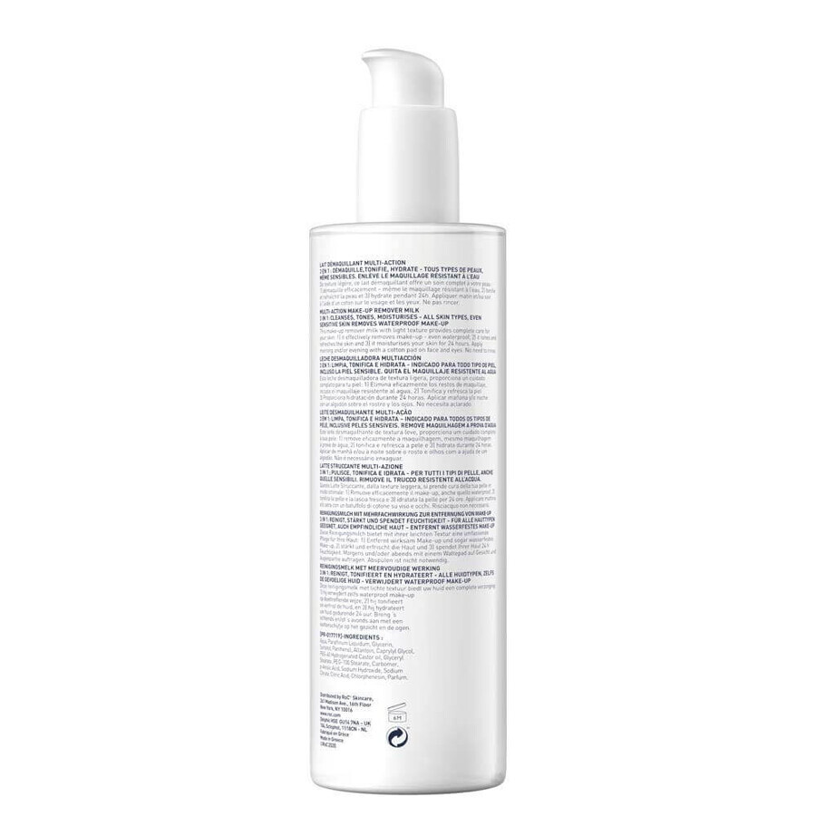 Roc Gezichtsreinigingsmelk Multi Actie 3 in 1 400 ml Roc Gezichtsreinigingsmelk Multi Actie 3 in 1 400 ml