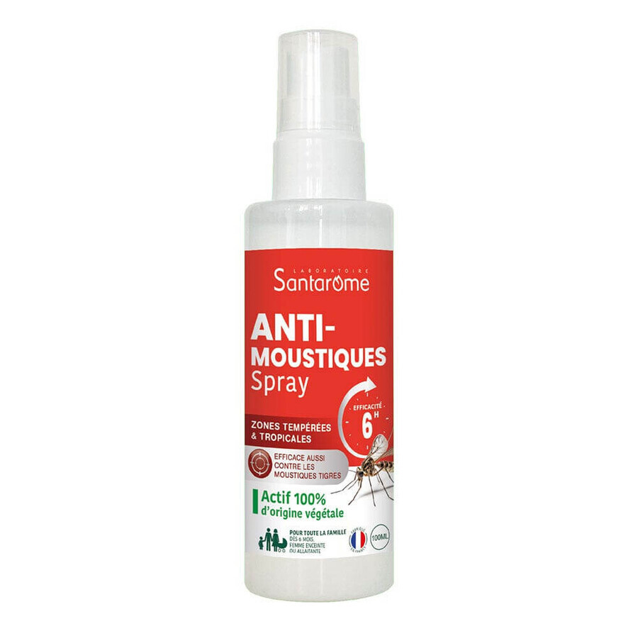 Santarome Muggenspray Gematigde en tropische zones 100ml