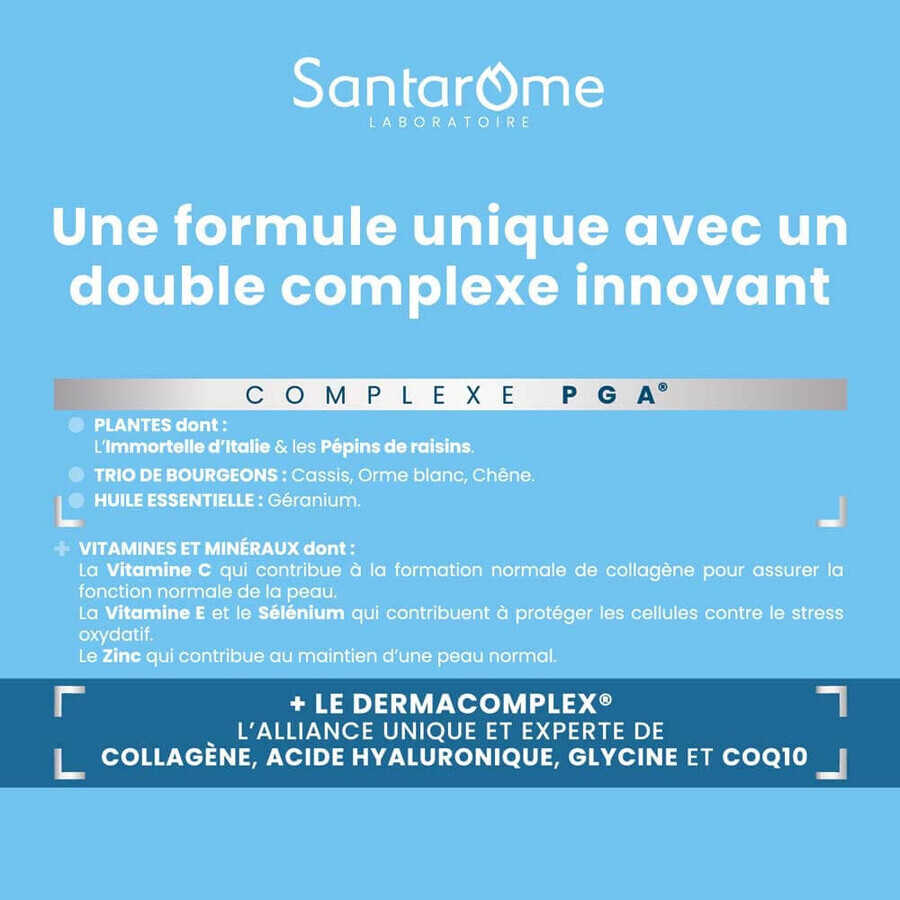 Santarome Pelle sublime Sublime Peau Anti-Âge 60 Comprimés