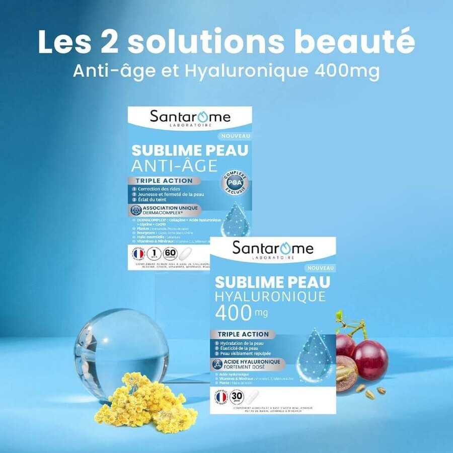 Santarome Pelle sublime Sublime Peau Anti-Âge 60 Comprimés