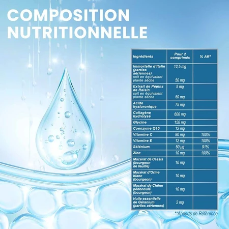 Santarome Skin Sublime Peau Anti-Âge 60 Comprimés