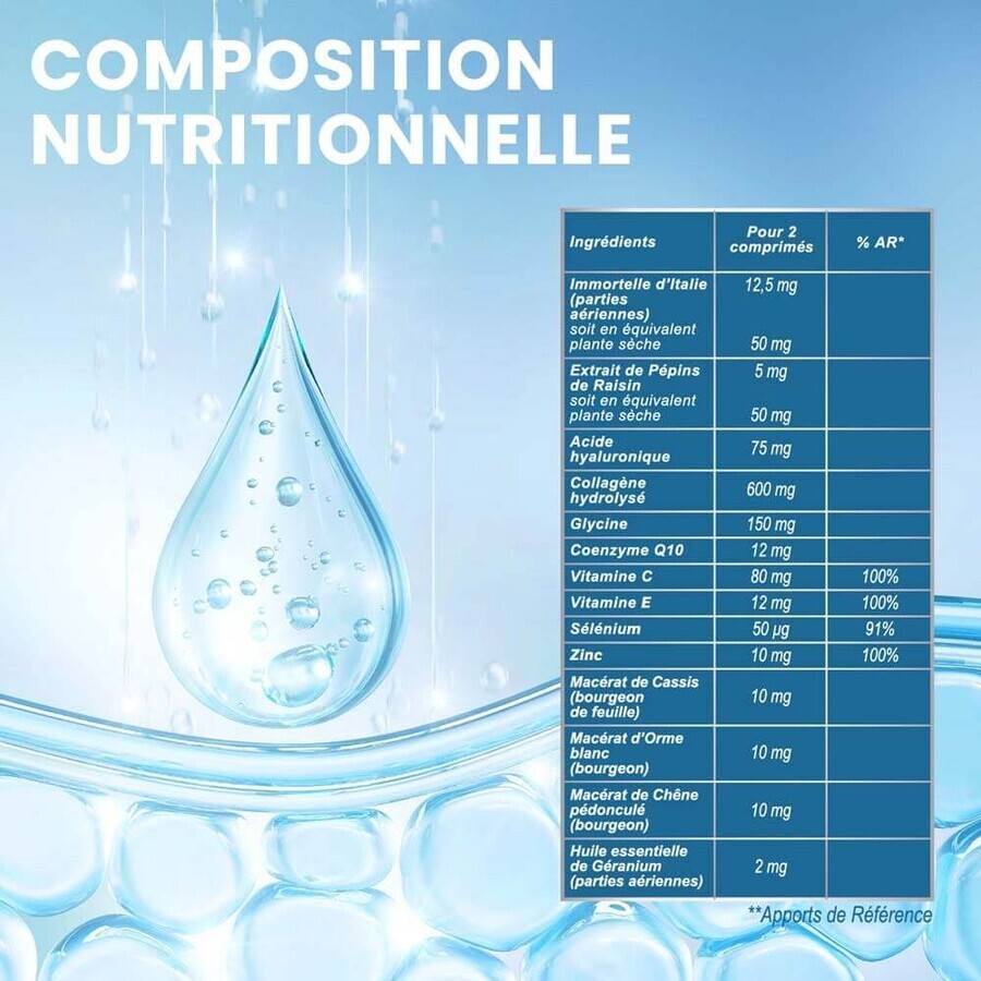 Santarome Pelle sublime Sublime Peau Anti-Âge 60 Comprimés