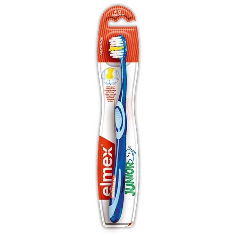 Boutique Elmex Brosse A Dents Junior Souple 6-12ans Elmex Brosse A Dents Junior Souple 6-12ans