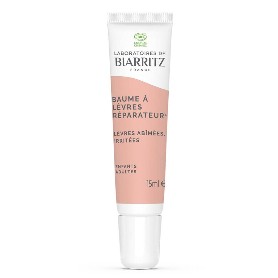 Laboratoires De Biarritz Biologische Lippenbalsem Repareert, verzacht en beschermt 15ml
