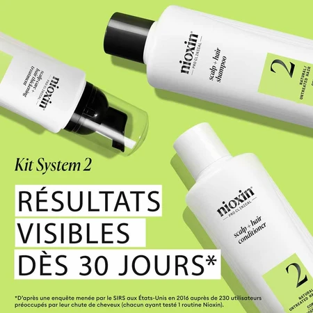 Nioxin System 2 Spülung für natürliches Haar und fortgeschrittenen Haarausfall 300 ml