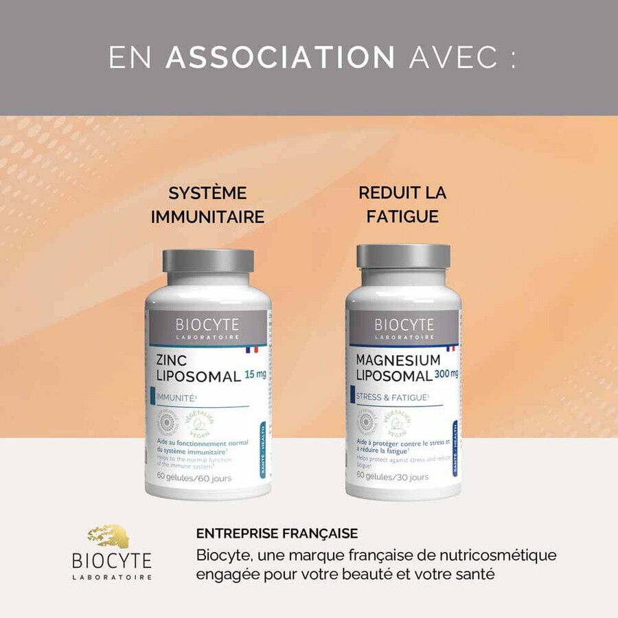 Biocyte Gezondheidsvitaminen C Liposomaal 1000mg Energie Ananassmaak 14 sticks