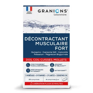 Granions Forte relajación muscular 20 comprimidos