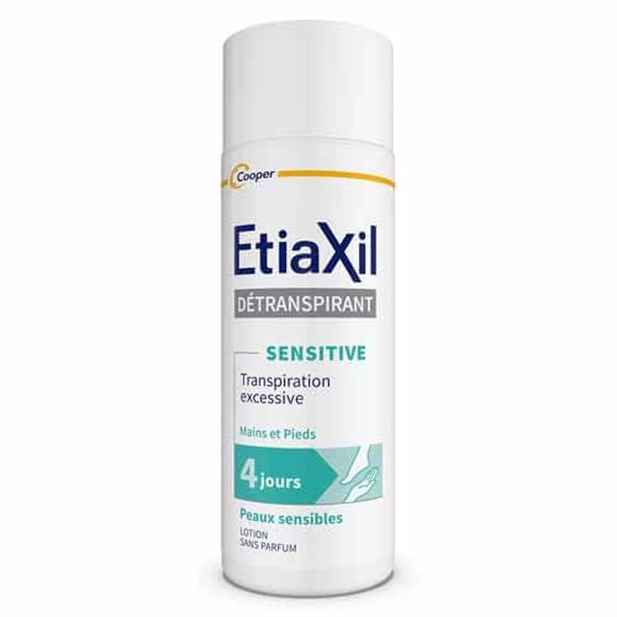 Etiaxil Detraspirant Loción Antitranspirante para Pies Piel Sensible 100ml