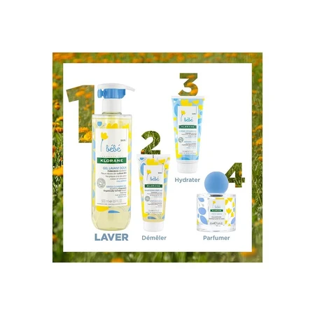 Klorane Bebé Gel Limpiador Suave 200ml