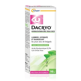 Dacryo vochtinbrenger voor droge ogen 10ml