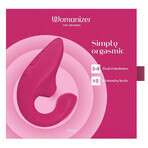 Womanizer Stimolatore ad aria pulsata e a miscela Point-G Fushia Womanizer Stimolatore ad aria pulsata e a miscela Point-G Fushia