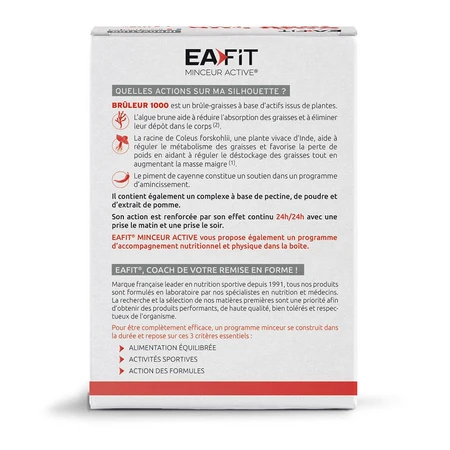 Eafit 1000 Weight Loss Burners Day Night 60 Tabletten