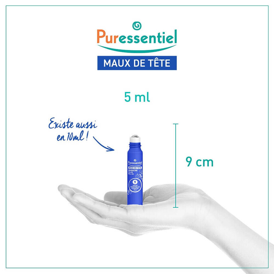 Puressentiel Bienestar Diario Roller Maux de Tête 5ml