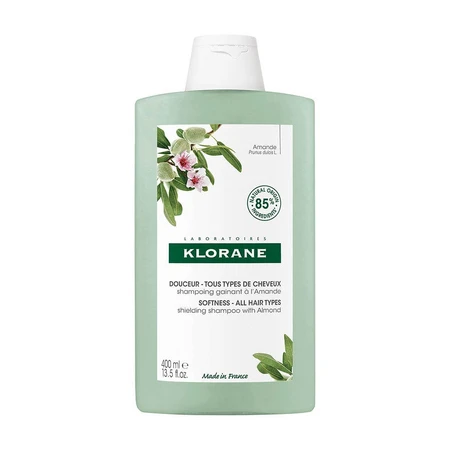 Klorane Champú Fortalecedor de Almendras para todo tipo de cabellos 400ml