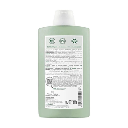 Klorane Champú Fortalecedor de Almendras para todo tipo de cabellos 400ml