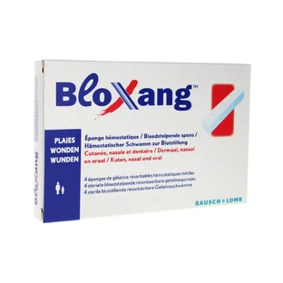 Esponja hemostática Bausch&Lomb Bloxang x4