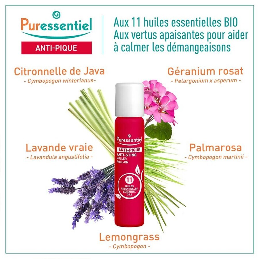 Puressentiel Anti-Pique Roller Apaisant 11 Anti-pique 5ml