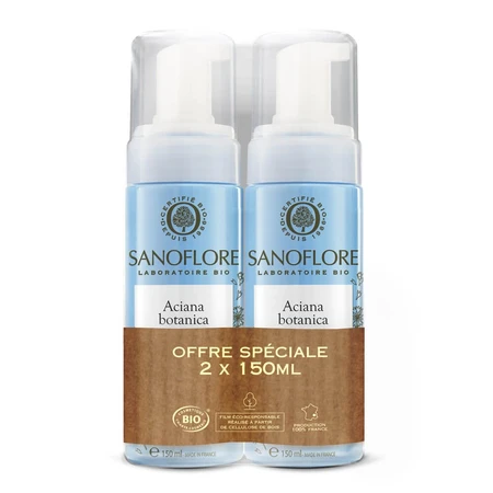 Sanoflore Aciana Botanica Waterschuimreiniger Bio 2x150ml