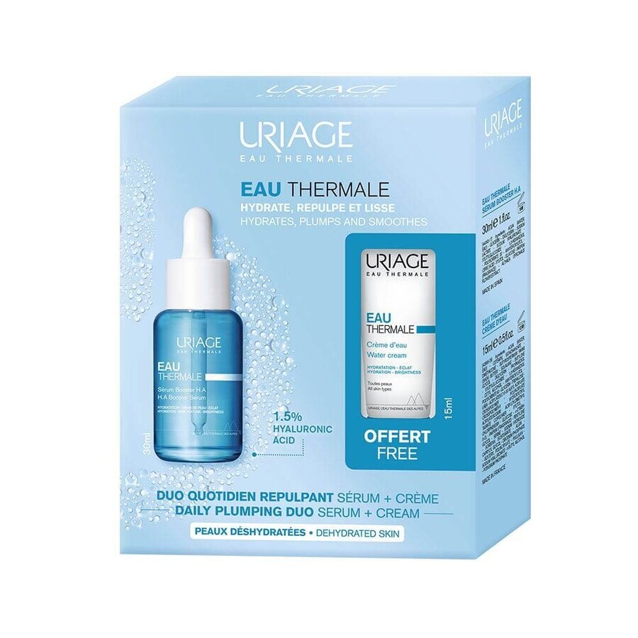 Buy Uriage Thermal Water Coffret Duo Quotidien Repulpant Peaux Déshydratées 45ml Uriage Thermal Water Coffret Duo Quotidien Repulpant Peaux Déshydratées 45ml