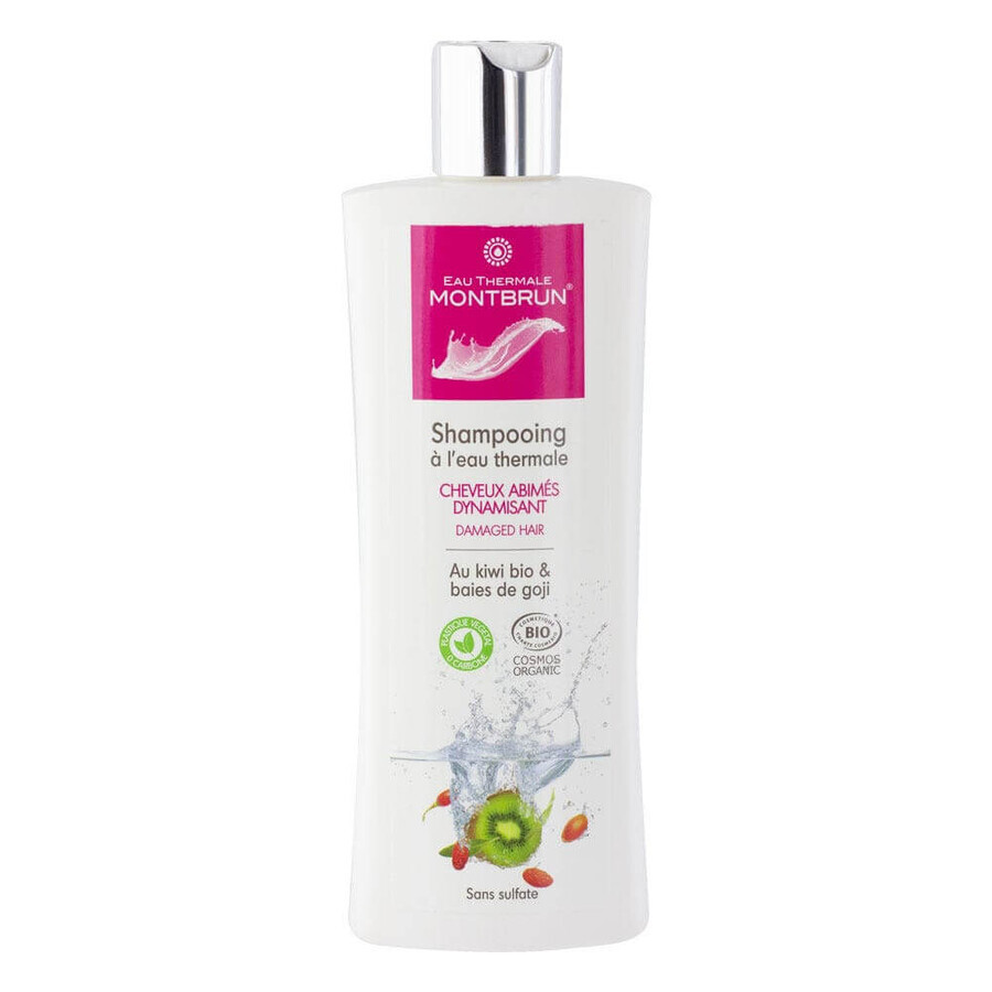 Montbrun Shampooing A L'eau Thermale Bio Cheveux Abimes 250ml