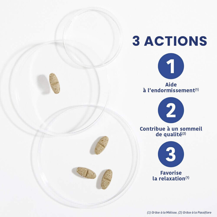 Santarome Bonne Nuit Triple Action Melatonin Bio free 20 comprimate