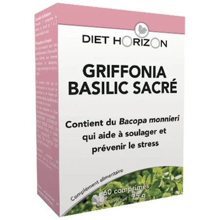 Diet Horizon Griffonia Basilic Sacre 60 Comprimés