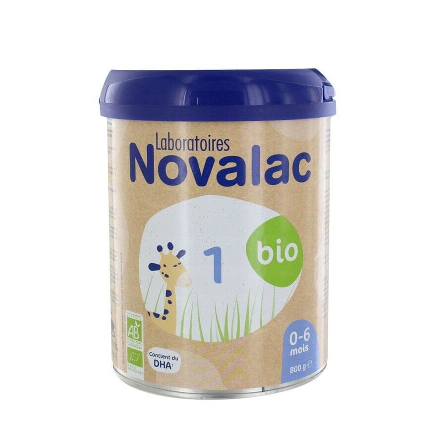 Novalac Leche en polvo ecológica 1 0 a 6 meses 800g