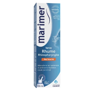 Marimer Nasal Spray Decongestant Cold Nasal Pharyngitis Closed Nose 100ml