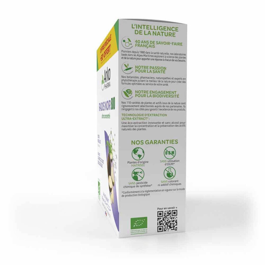 Arkopharma Arkofluides Radis Noir Bio 30 Ampoules