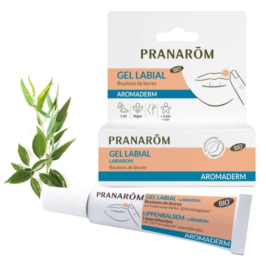 Pranarôm Aromaderm Gel Labial Labiarom Granos Labiales 5ml